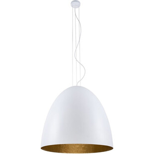 Lampa Wisząca Egg 75cm Biało-Złota | Nowodvorski