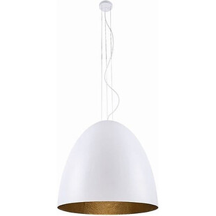 Lampa wisząca Egg biało-złota Nowodvorski | Nowoczesne oświetlenie