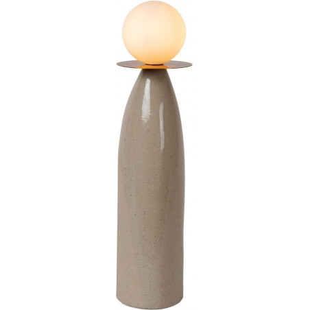 Lampa stołowa Figaro | Lucide | Ceramiczna, szklana kula