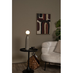 Lampa stołowa Figaro | Lucide | Ceramiczna, szklana kula