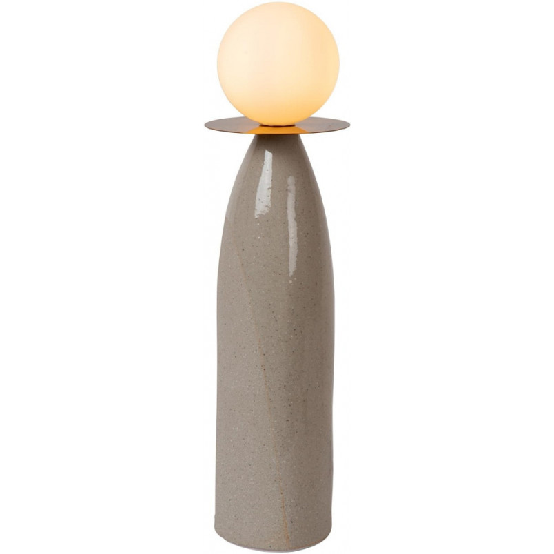 Lampa stołowa Figaro Lucide | Ceramiczna, Szklana Kula | Kup Online
