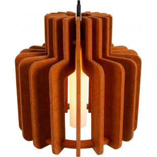 Lampa wisząca filcowa Rollo terracotta | Lucide