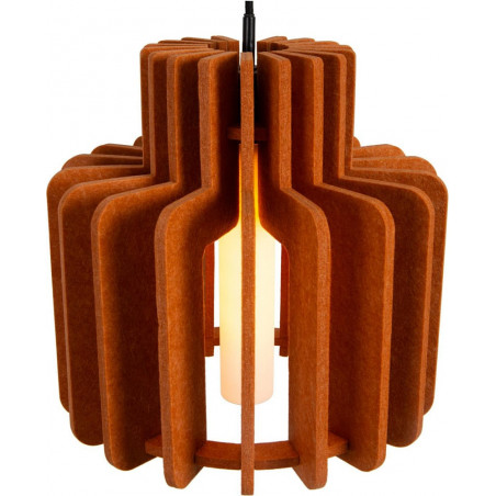 Lampa wisząca filcowa Rollo terracotta | Lucide