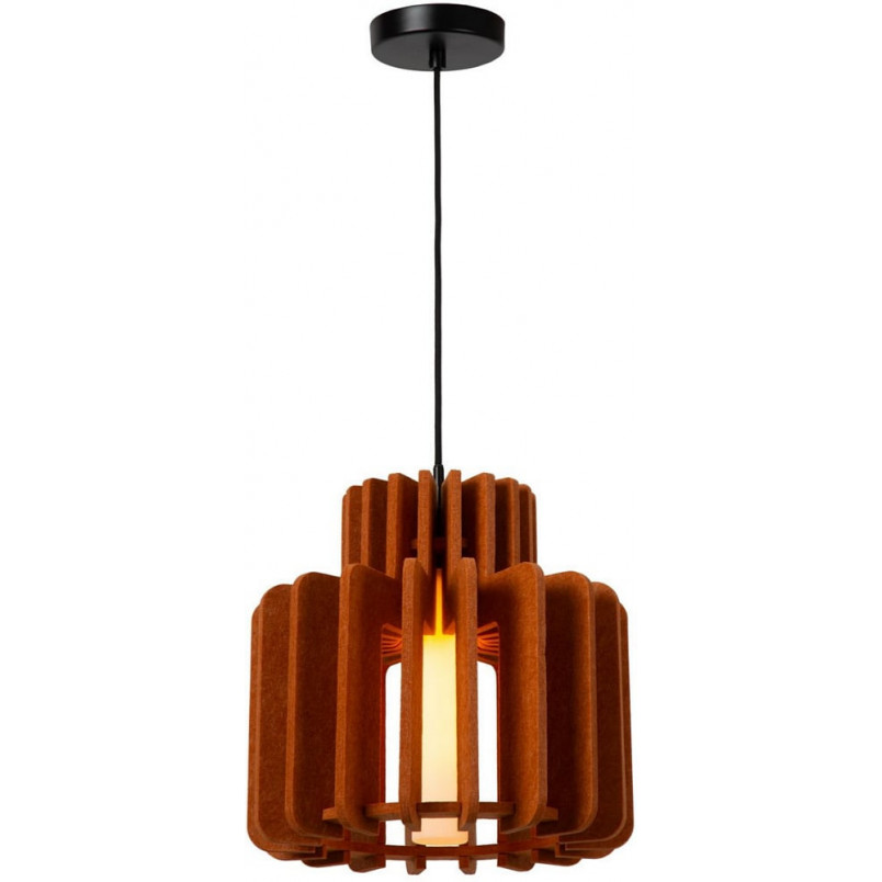 Lampa wisząca filcowa Rollo terracotta | Lucide