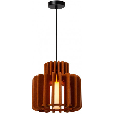 Lampa wisząca filcowa Rollo terracotta | Lucide