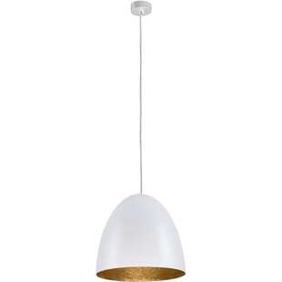 Lampa wisząca Egg biało-złota Nowodvorski | Elegancki design