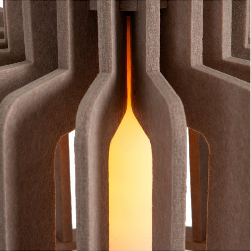 Lampa wisząca Rollo taupe | Lucide - Nowoczesny design