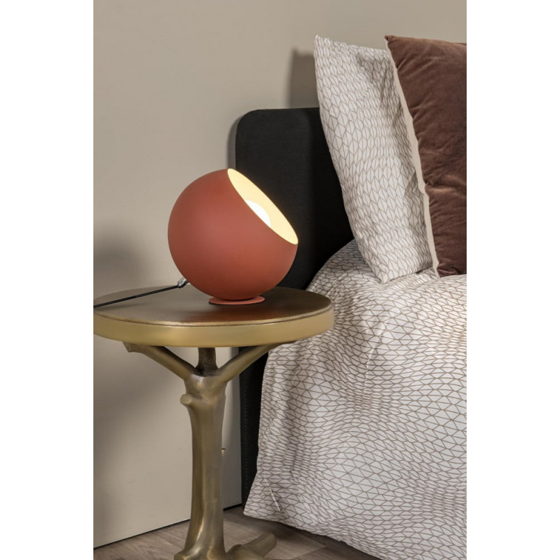Lampa stołowa Lucide Doredos - Czerwona kula | Sklep z lampami