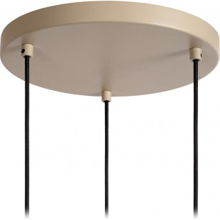 Lampa wisząca Lambres taupe Lucide | Nowoczesny design