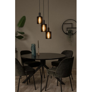 Lampa wisząca Lambres czarna Lucide | Nowoczesny design