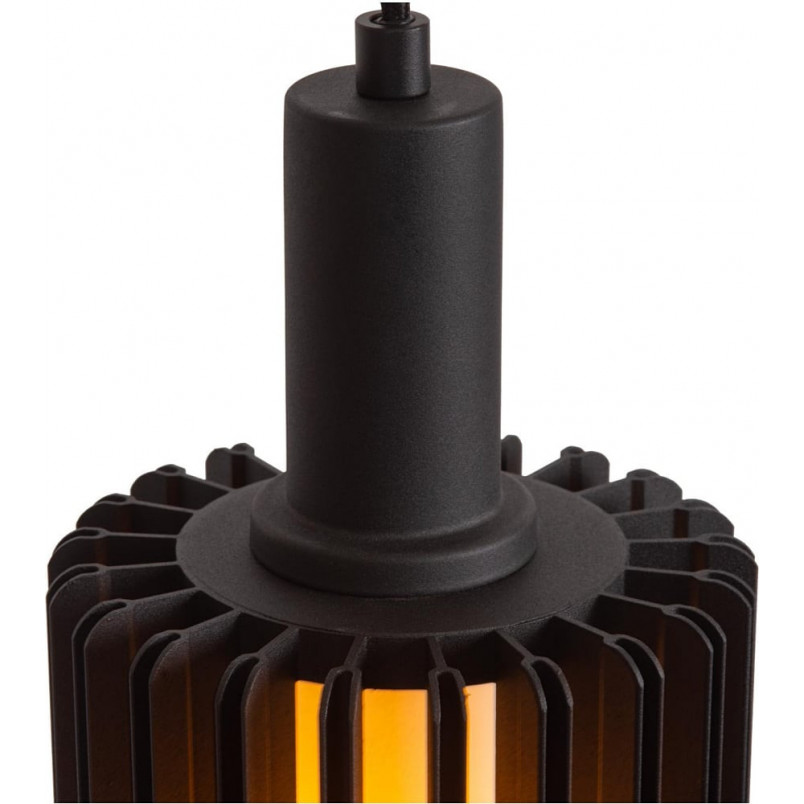Lampa wisząca Lambres czarna Lucide | Nowoczesny design