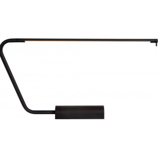 Lampa nowoczesna na biurko ze ściemniaczem Madison LED czarna Lucide