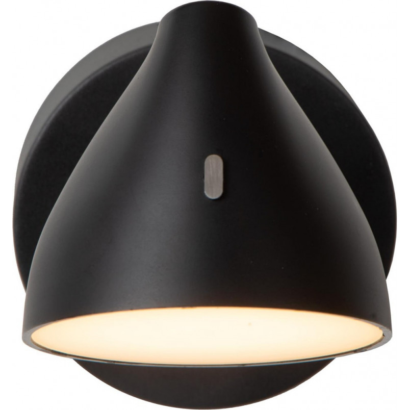 Kinkiet LED Milne czarny | Lucide - Nowoczesny Design