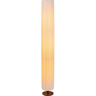 Lampa podłogowa japandi Fold 160cm biały / czarny Lucide