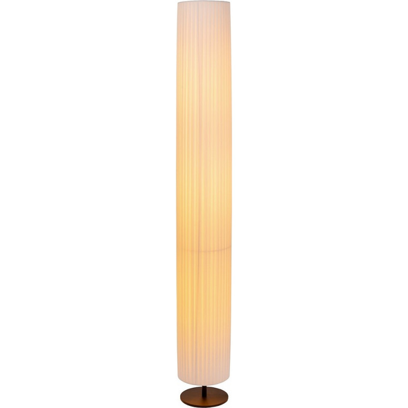 Lampa podłogowa Japandi Fold biało-czarna | Lucide