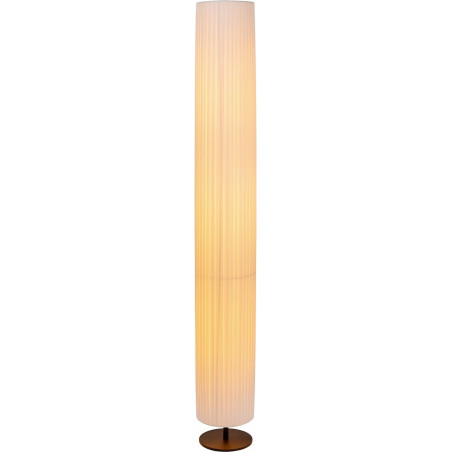 Lampa podłogowa Japandi Fold biało-czarna | Lucide
