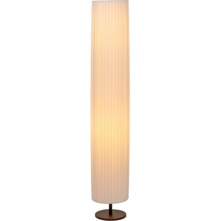 Lampa podłogowa Japandi Fold | Biała/Czarna | Lucide