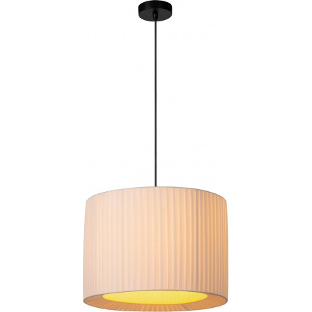Lampa wisząca Japandi Fold biała | Lucide - Stylowe oświetlenie