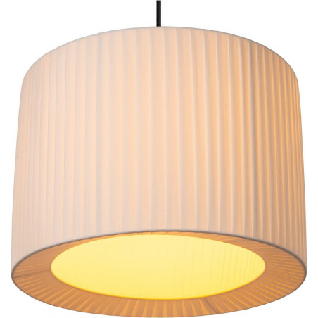 Lampa wisząca Japandi Fold biała | Lucide - Stylowe oświetlenie