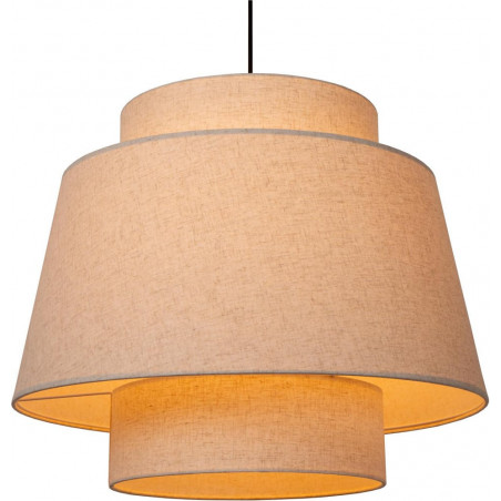 Lampa wisząca kremowa Japandi Tribute 60cm | Lucide