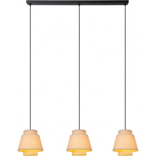 Lampa Wisząca Japandi Tribute | 120cm, Kremowa | Lucide