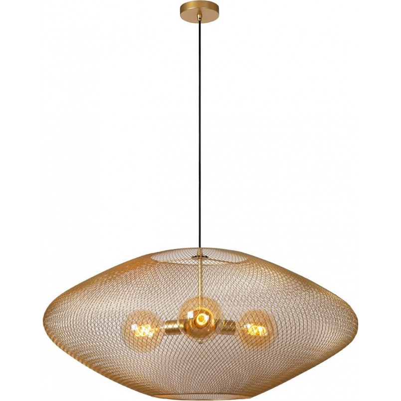 Lampa wisząca Mesh złota - Lucide | Nowoczesne oświetlenie