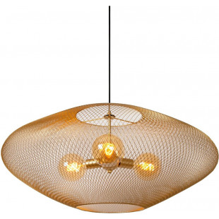 Lampa wisząca Mesh złota - Lucide | Nowoczesne oświetlenie