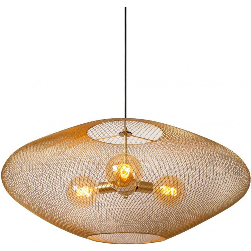 Lampa wisząca Mesh złota - Lucide | Nowoczesne oświetlenie