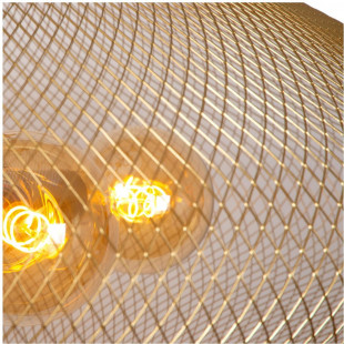 Lampa wisząca Mesh złota - Lucide | Nowoczesne oświetlenie