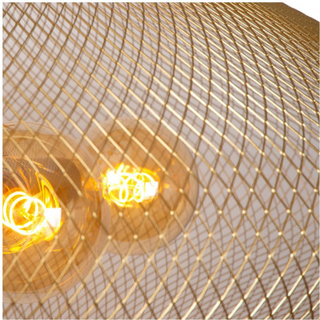 Lampa wisząca Mesh złota - Lucide | Nowoczesne oświetlenie