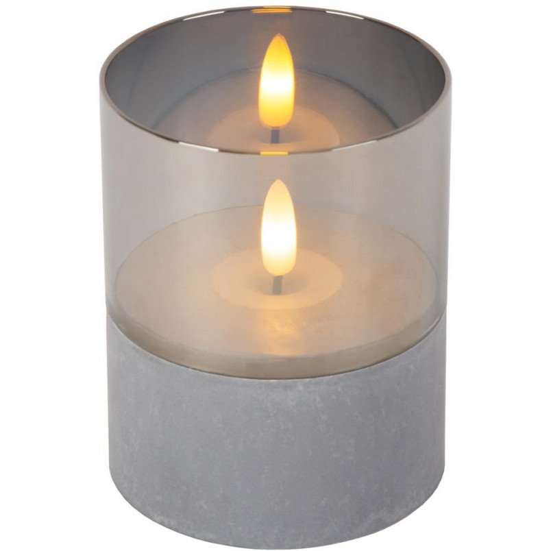 Lampa stołowa Velas szara Lucide - Zestaw 3 sztuk