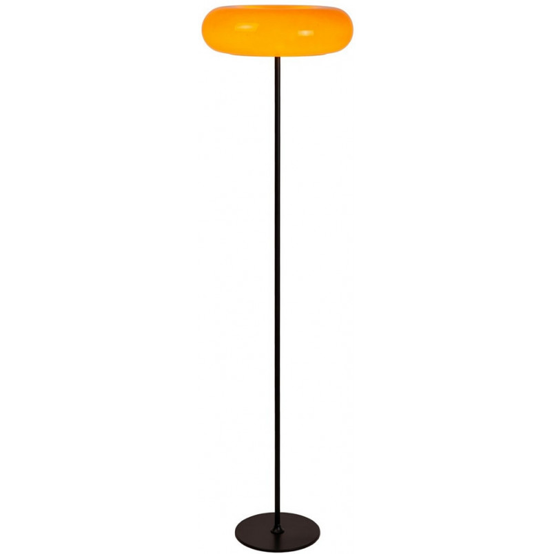 Lampa podłogowa retro Lucide Sentino | Szklana, 150cm