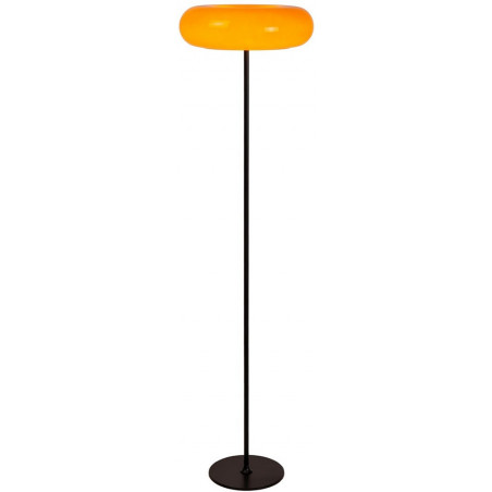 Lampa podłogowa retro Lucide Sentino | Szklana, 150cm