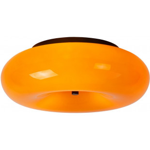 Plafon szklany retro Lucide Sentino 30cm - Eleganckie oświetlenie