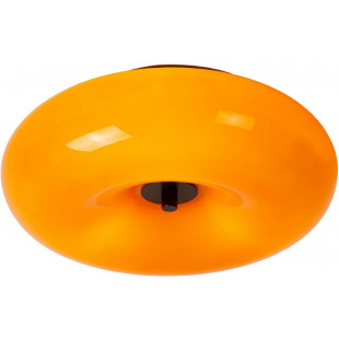 Plafon szklany retro Lucide Sentino 30cm - Eleganckie oświetlenie