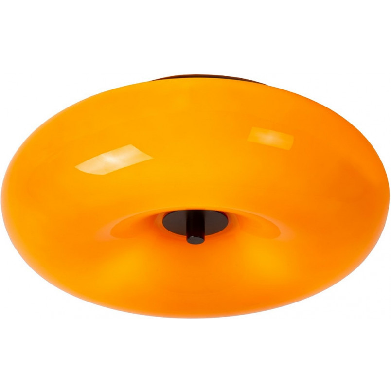 Plafon szklany retro Lucide Sentino 30cm - Eleganckie oświetlenie