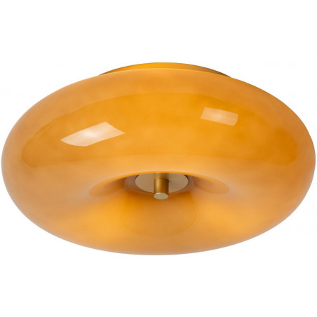 Plafon szklany retro Lucide Sentino 30cm - Eleganckie oświetlenie
