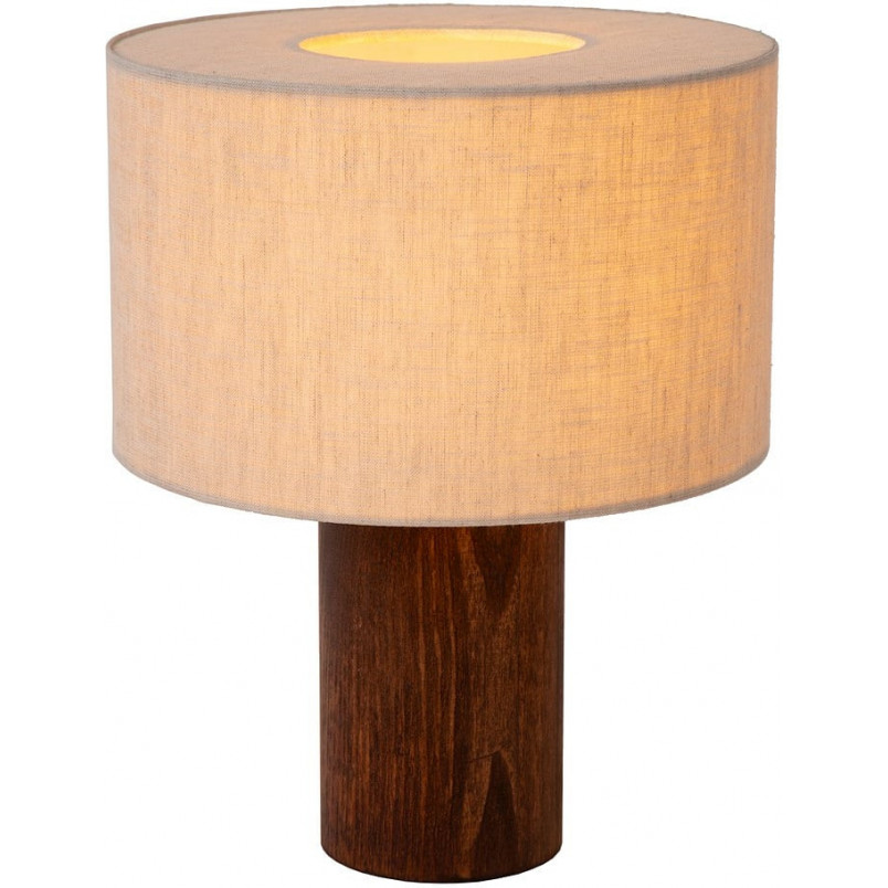 Lampa stołowa Tachina | Drewno & Len | Lucide