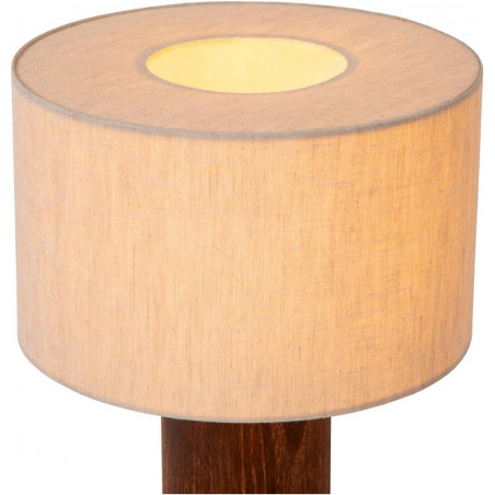 Lampa stołowa Tachina | Drewno & Len | Lucide