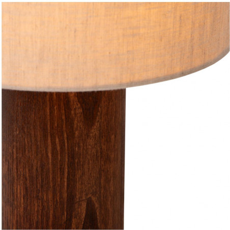 Lampa stołowa Tachina | Drewno & Len | Lucide