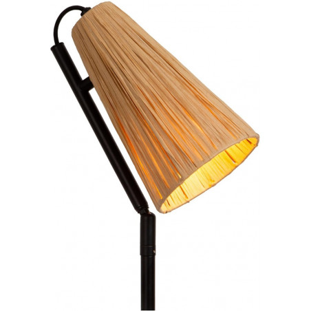 Lampa podłogowa boho rattan Bensen | Lucide – Stylowe oświetlenie