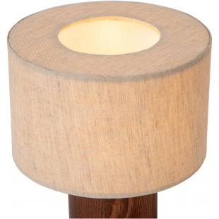Lampa stołowa japandi drewniana Tachina | Lucide