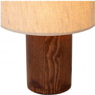 Lampa stołowa japandi drewniana Tachina | Lucide