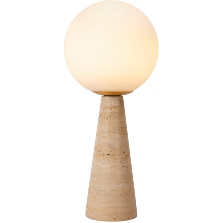 Lampa stołowa Lucide Evin - szkło, Japandi | Kup online