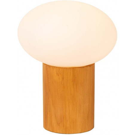 Lampa stołowa drewniana Birtle Lucide | Skandynawski Design