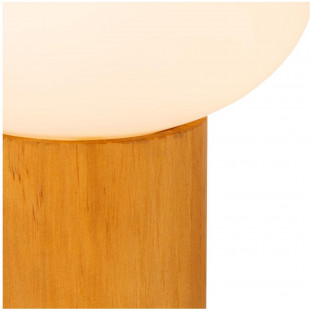 Lampa stołowa drewniana Birtle Lucide | Skandynawski Design