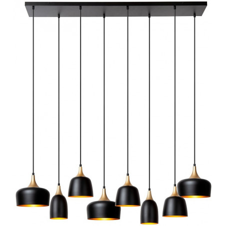 Lampa wisząca Chayanne 125cm czarna Lucide | Sklep z lampami