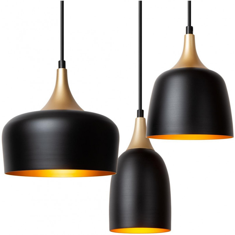Lampa wisząca Chayanne 125cm czarna Lucide | Sklep z lampami