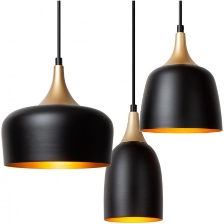 Lampa wisząca Chayanne 125cm czarna Lucide | Sklep z lampami