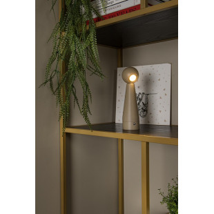 Lampa stołowa LED Ipsos beżowa Lucide - Nowoczesny design